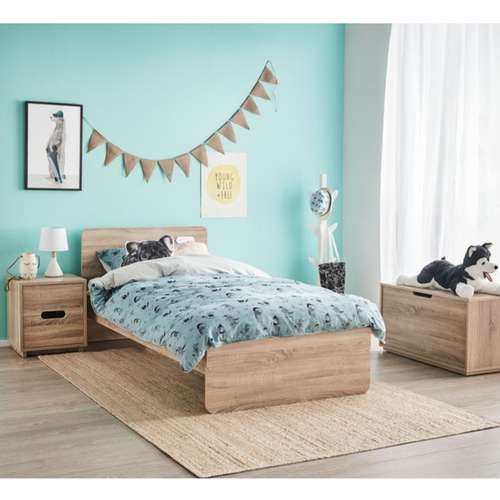 تخت خواب تک نفره مدل P-51 سایز 90×200 سانتی متر