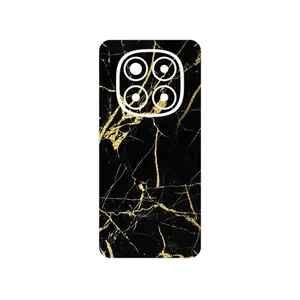 MAHOOT Graphite_Gold_Marble Cover Sticker for Xiaomi Redmi Note 14 Pro 5G