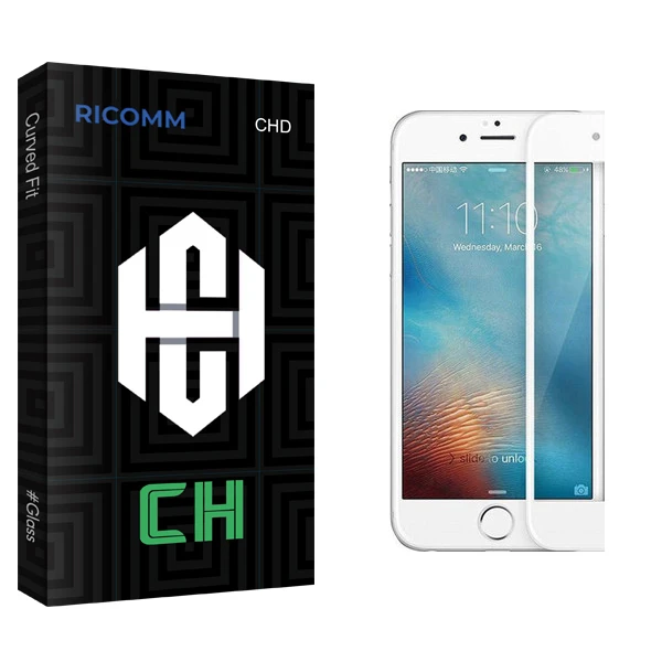 محافظ صفحه نمایش ریکام مدل CH glass مناسب برای گوشی موبایل اپل iPhone 6/6s