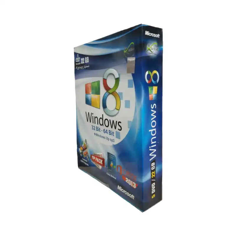 سیستم عامل windows 8 + windows xp sp3 + office 2013 + auto driver + assistant نشر اکتیو