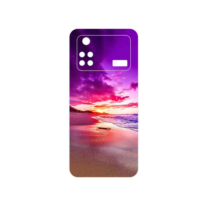 برچسب پوششی ماهوت مدل Sunset مناسب برای گوشی موبایل شیائومی Poco M4 Pro 4G