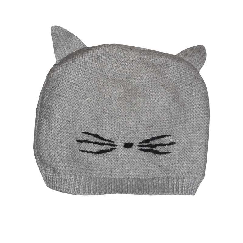 کلاه بافتنی نوزادی مدل گربه T