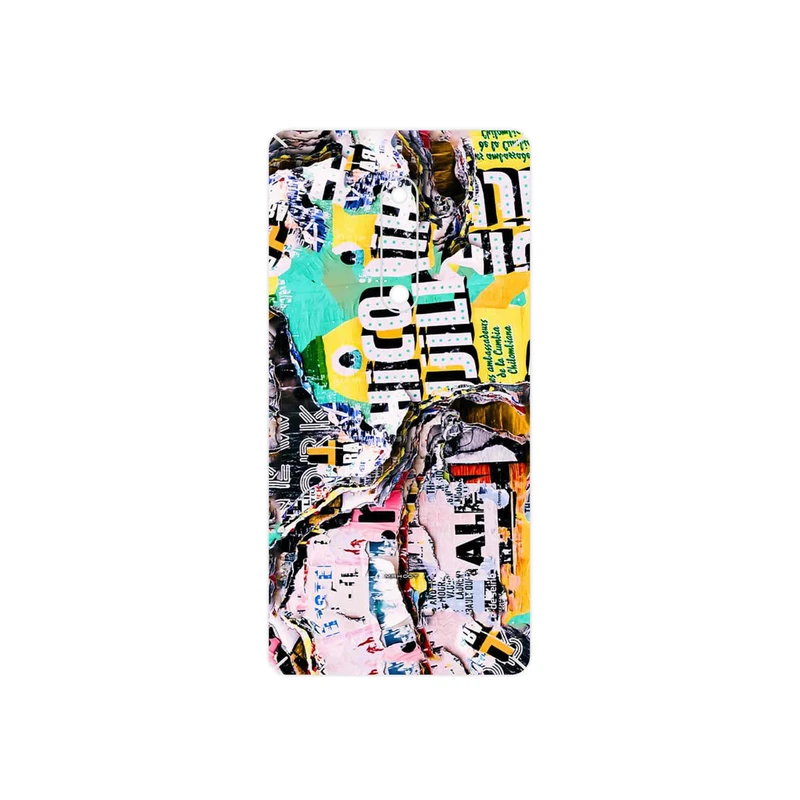برچسب پوششی ماهوت مدل Collage of Teared Paper مناسب برای گوشی موبایل نوکیا 5