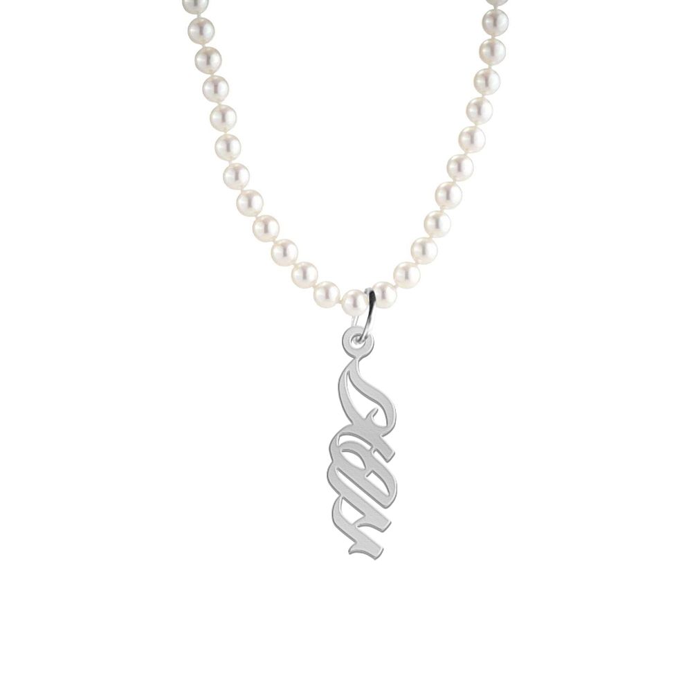 گردنبند نقره زنانه لیردا مدل اسم الهه morv sss elahe12 - - 1