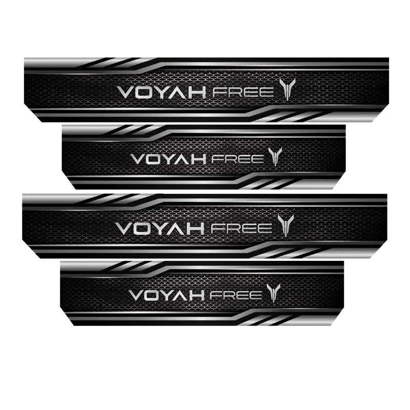 برچسب بدنه خودرو رایسان کد SP20113 مناسب برای وی آفری مجموعه 4 عددی