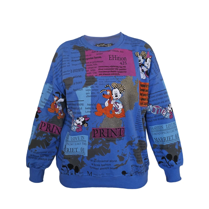 سویشرت زنانه مدل میکی موس 205