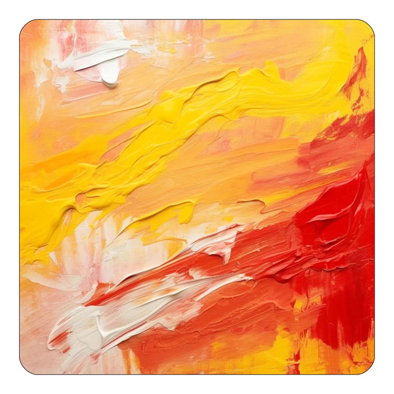 مگنت کاکتی طرح نقاشی رنگ روغن مدل mp72184