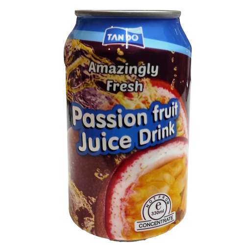 آبمیوه با طعم پشن فروت تاندو - 330 میلی لیتر