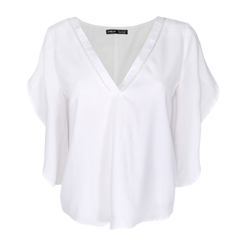 بلوز آستین کوتاه زنانه شین مدل SH548