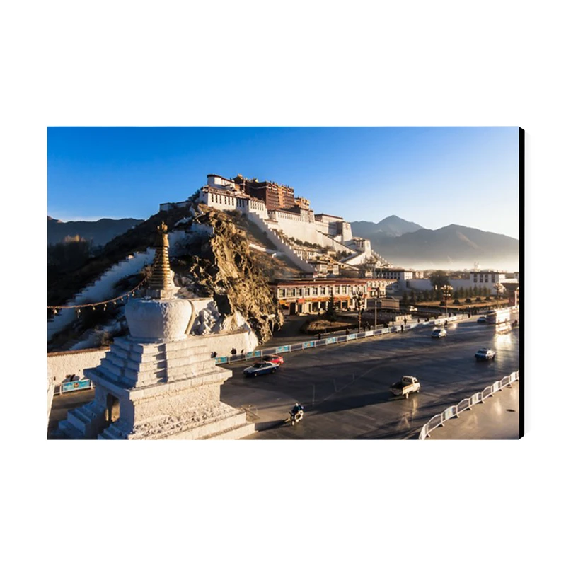 تابلو شاسی عرش طرح گردشگری چین مدل کاخ پوتالا تبت کد As5674