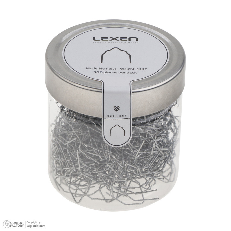 سوزن منگنه دستگاه جوش پلاستیک لکسن مدل AA بسته 500 عددی