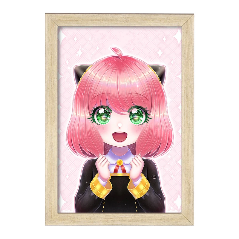 تابلو خندالو مدل آنیا فورجر انیمه اسپای ایکس کد F2831