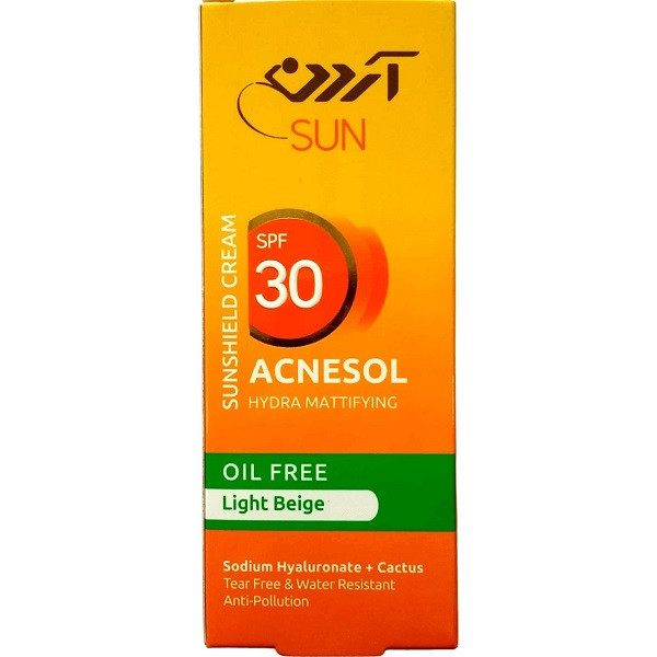 کرم ضد آفتاب رنگی آردن SPF 30 مدل Acnesol مناسب پوستهای چرب و مختلط حجم 50 میلیلیتر کرم ضد آفتاب رنگی آردن SPF 30 مدل Acnesol مناسب پوستهای چرب و مختلط حجم 50 میلیلیتر