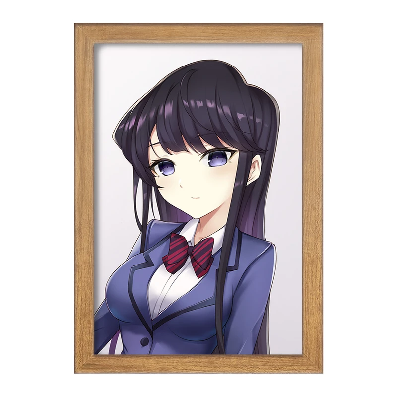 تابلو خندالو مدل انیمه کومی سان  کد 16093