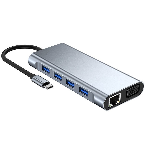 هاب 11 پورت USB-C مجنتیک مدل CHD11
