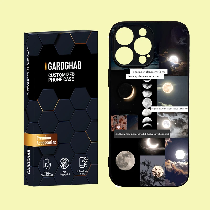 کاور گارد قاب مدل دور ژله ای کهکشان مناسب برای گوشی موبایل اپل iPhone 16 Pro Max