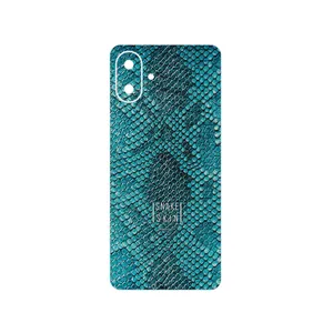 MAHOOT Blue Snake Skin Cover Sticker for Samsung Galaxy A07