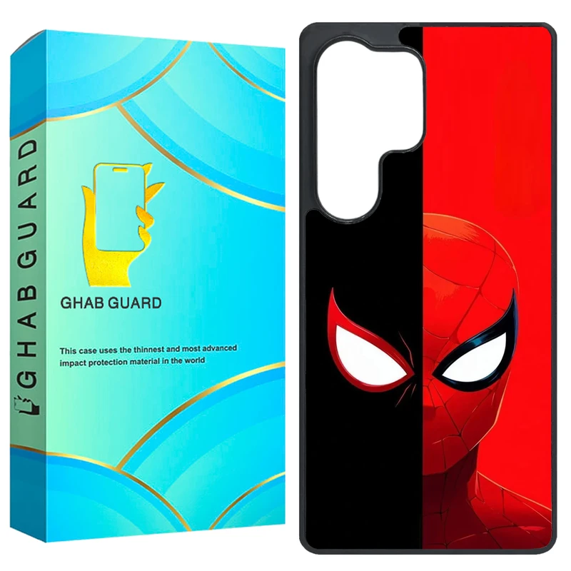 کاور قاب گارد طرح اسپایدر من مدل GS25U مناسب برای گوشی موبایل سامسونگ Galaxy S25 Ultra 