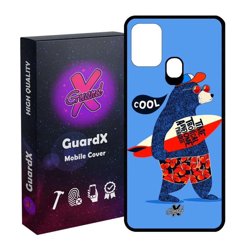 کاور گارد ایکس طرح Pet مدل Glass10220 مناسب برای گوشی موبایل سامسونگ Galaxy M31 / M31 Prime / F41