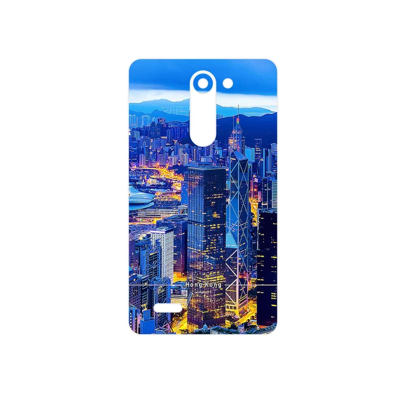 برچسب پوششی ماهوت مدل Hong Kong City مناسب برای گوشی موبایل ال جی L Bello