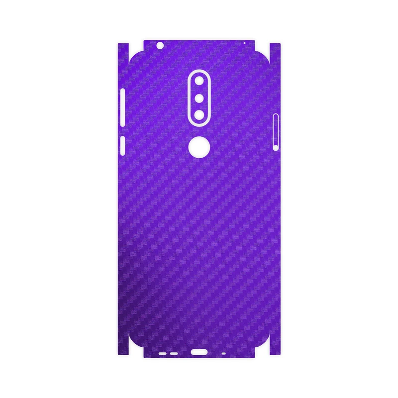 برچسب پوششی ماهوت مدل Purple-Fiber-FullSkin مناسب برای گوشی موبایل نوکیا 7.1