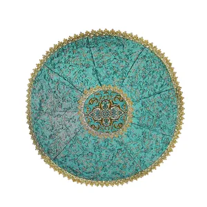 رومیزی ترمه مدل چهل تکه سالار کد F138