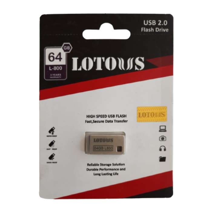فلش مموری لوتوس مدل L-800 ظرفیت 64 گیگابایت