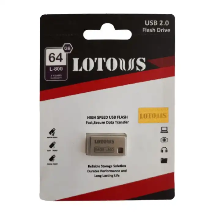 فلش مموری لوتوس مدل L-800 ظرفیت 64 گیگابایت