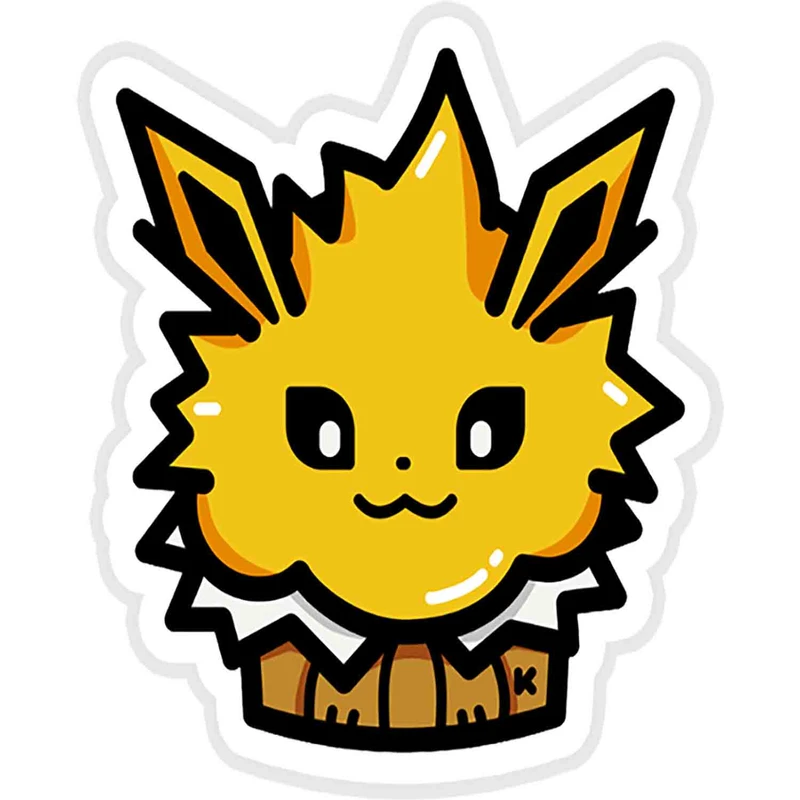 استیکر لپ تاپ طرح Jolt Cupcake کد ST1033