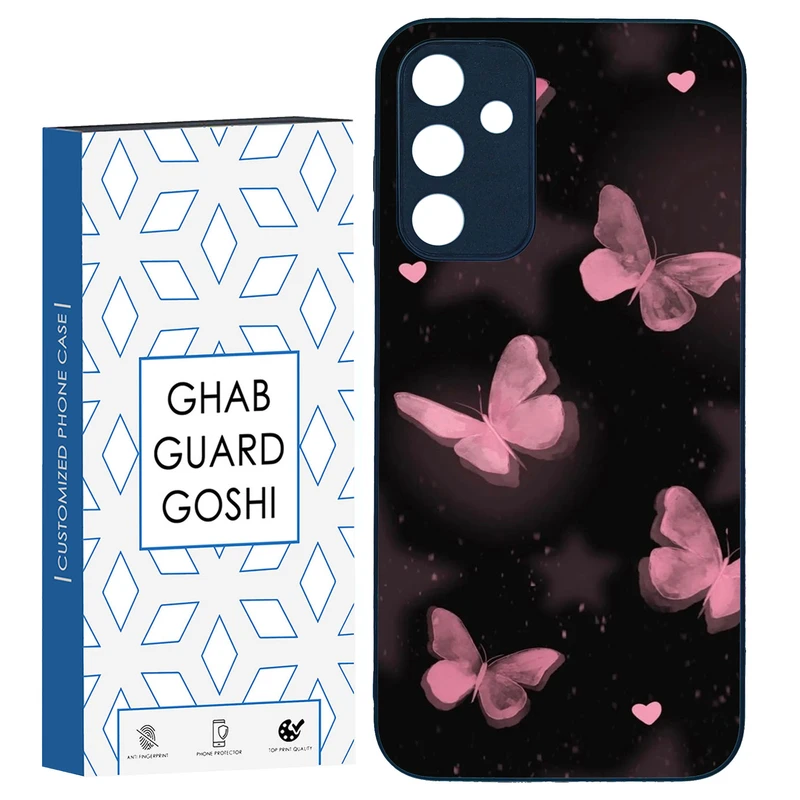 کاور قاب گارد گوشی طرح پروانه کد TPU-182 مناسب برای گوشی موبایل سامسونگ Galaxy A15