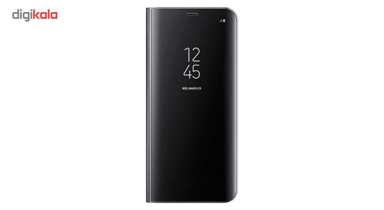 کیف کلاسوری سامسونگ مدل Clear View Standing مناسب برای گوشی موبایل Galaxy S8 Plus