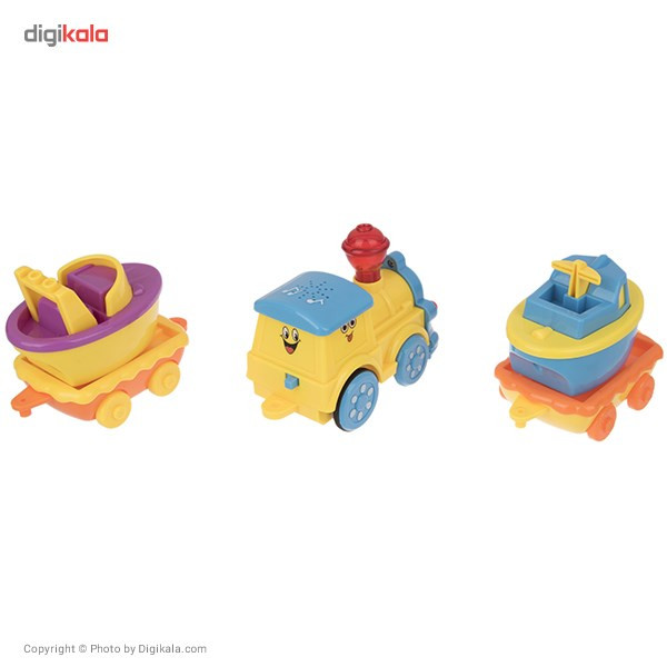 قطار اسباب بازی شنگ چوان مدل Boats