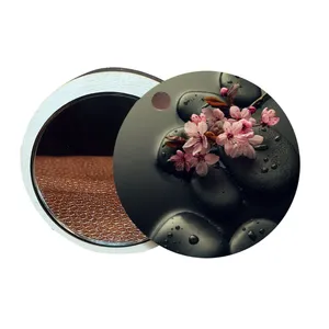 آینه جیبی طرح گل