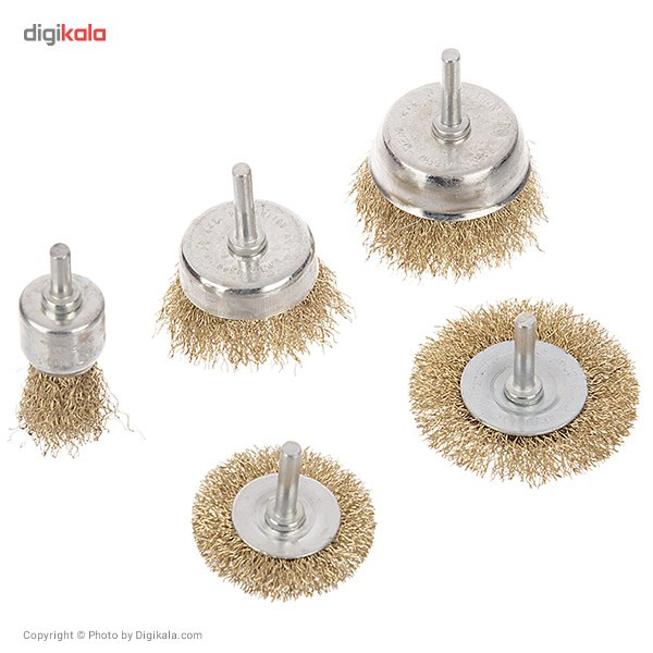 مجموعه 5 عددی فرچه سیمی ورگا