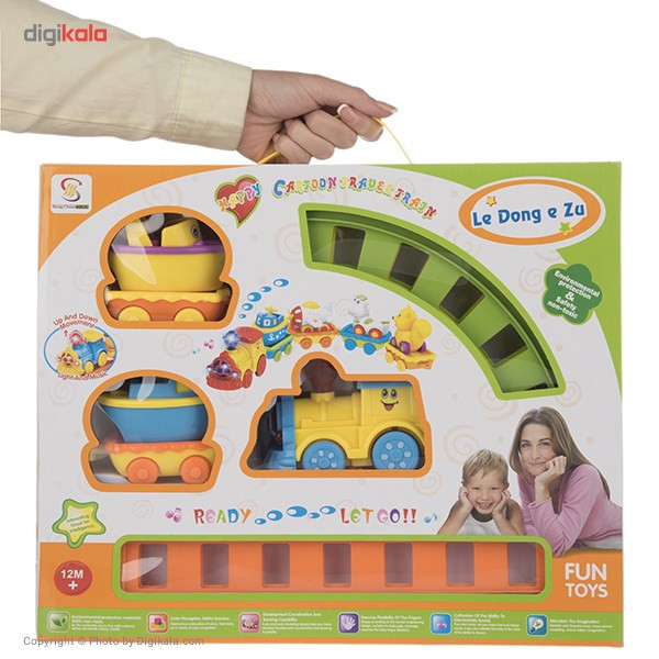 قطار اسباب بازی شنگ چوان مدل Boats