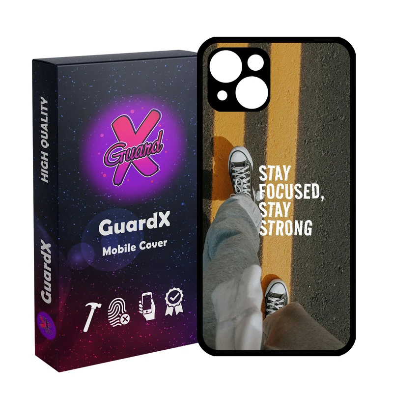 کاور گارد ایکس طرح متن مدل 11053 مناسب برای گوشی موبایل اپل iPhone 13