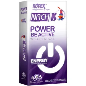 کاندوم کدکس مدل Power Be Active بسته 12 عددی