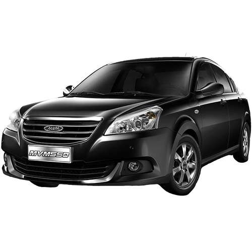 گواهی موقت پیش پرداخت خرید اقساطی خودروی ام وی ام 550 لاکچری دنده ای سال 1396