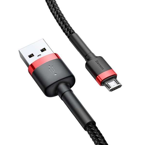 کابل تبدیل USB به microUSB باسئوس مدل Cafule طول 1 متر