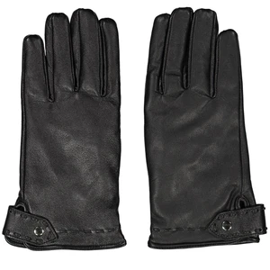 دستکش مردانه چرم مشهد مدل Black R0522