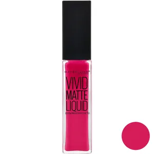 رژ لب مایع میبلین سری Vivid Matte مدل Fuchsia شماره 30