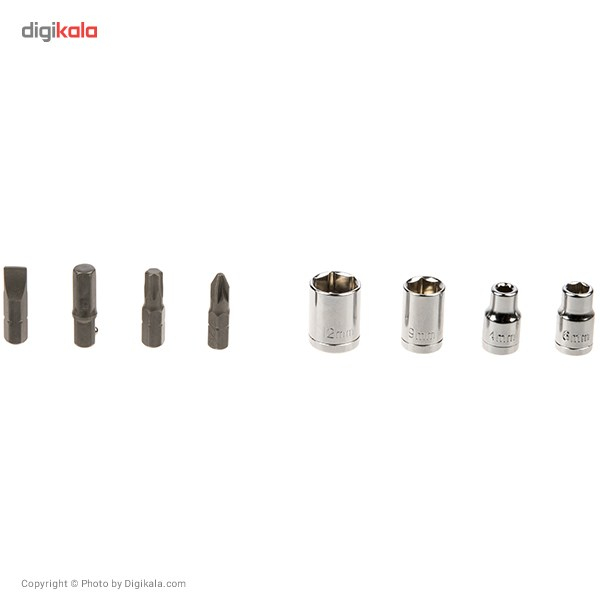 مجموعه 65 عددی سری پیچ گوشتی و آچار پاورست مدل TH1065