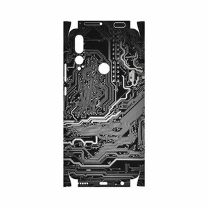 MAHOOT Black Printed Circuit Board-FullSkin Cover Sticker for Huawei Y9 Prime 2019