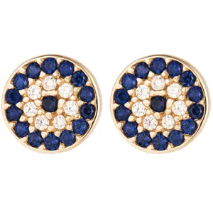 گوشواره طلا 18 عیار رزا مدل EG41