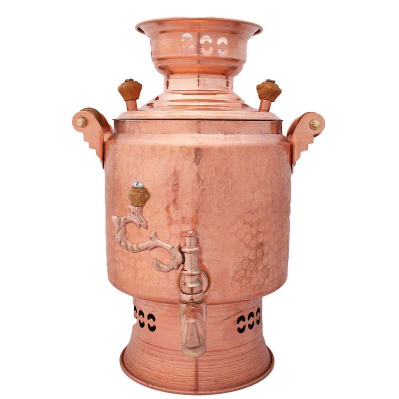 کتری مسی مدل شیردار کد 03