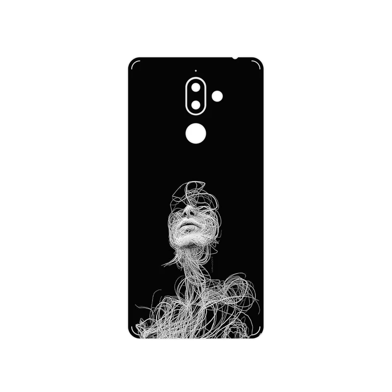 برچسب پوششی ماهوت مدل Strings Digital Art 2 مناسب برای گوشی موبایل نوکیا 7 Plus