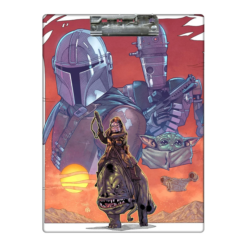 تخته شاسی طرح سریال ماندالورین کد 1229716 سایز A4