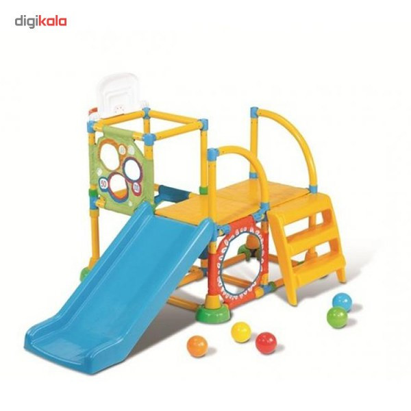 سرسره گرون آپ مدل Climb And Slide Gym