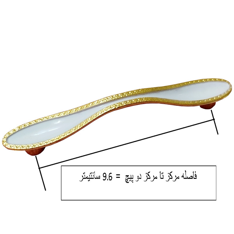 دستگیره کابینت و کمد مدل G96 بسته 10 عددی