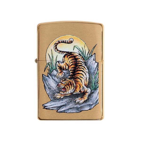 فندک زیپو مدل Tiger Tattoo Design کد 49116 فندک زیپو مدل Tiger Tattoo Design کد 49116